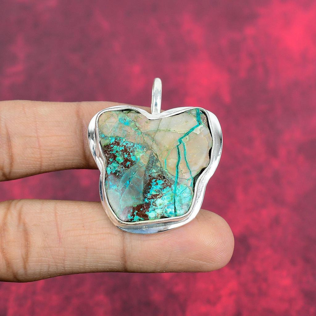 Подвеска из осадка, ювелирные изделия из цельного серебра 925 пробы с драгоценными камнями, подвеска ручной работы, на День благодарения