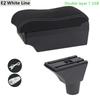 For Honda Civic 7 Generation Armrest Box Central Store Content Car-styling Decoration with Cup Holder USB Accessories