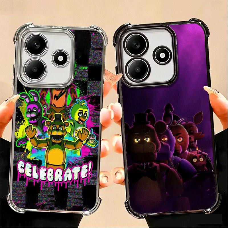 Мягкий чехол для телефона Five N-Nights At F-Freddys для Xiaomi Poco X7 X8 Pro Max X6 X5 X3 F8 Ultra F7 M8 M7 M5S Redmi 15C 15A 15 14C 13C