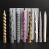 Силиконовые формы для свечей Strips Twist Designs для ароматических свечей и украшений тортов на День святого Валентина и Рождество
