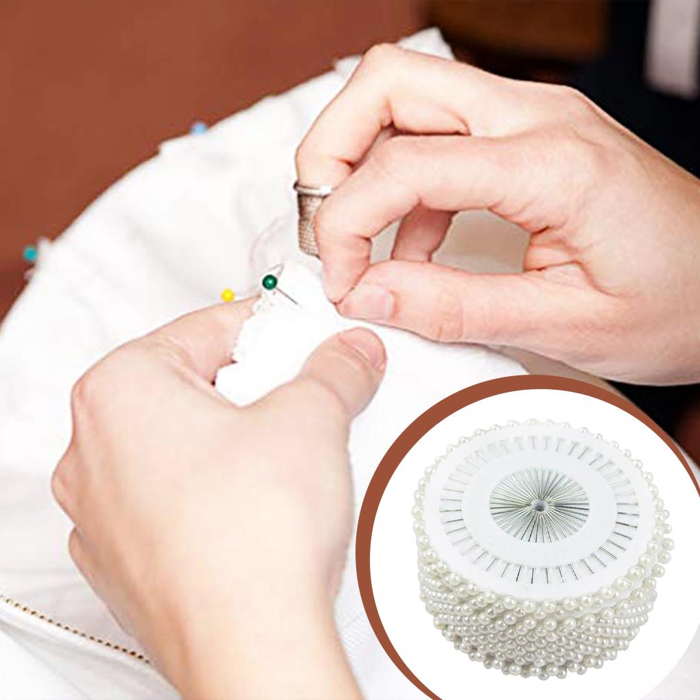 40 шт. швейных булавок с шаровидными головками, мини-игл для стегания, ткани, ювелирных изделий, проектов «сделай сам», аксессуаров