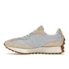 New Balance 327 White Morning Fog Gum Women Sneakers Tan WS327PAB