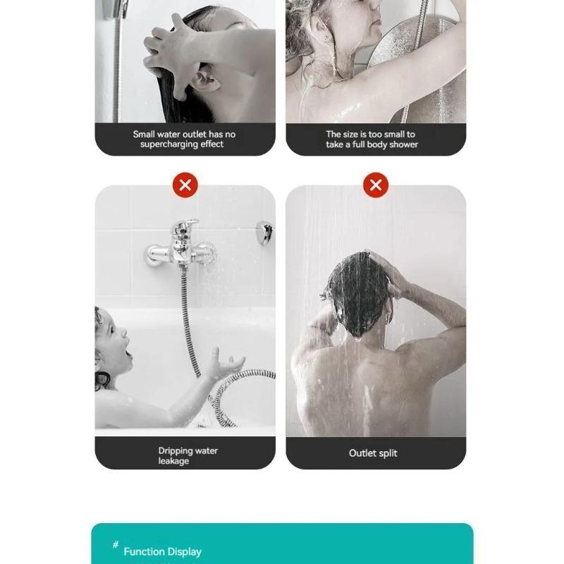 5 Modes Shower Head High Pressure Showerhead Portable Filter Rainfall Faucet Tap Bathroom Bath Home Innovative Accessories