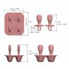 BPA-Free Silicone Ice Cream & Breastmilk Popsicle Molds DIY Homemade Ice Cream Mold Kitchen Gadgets