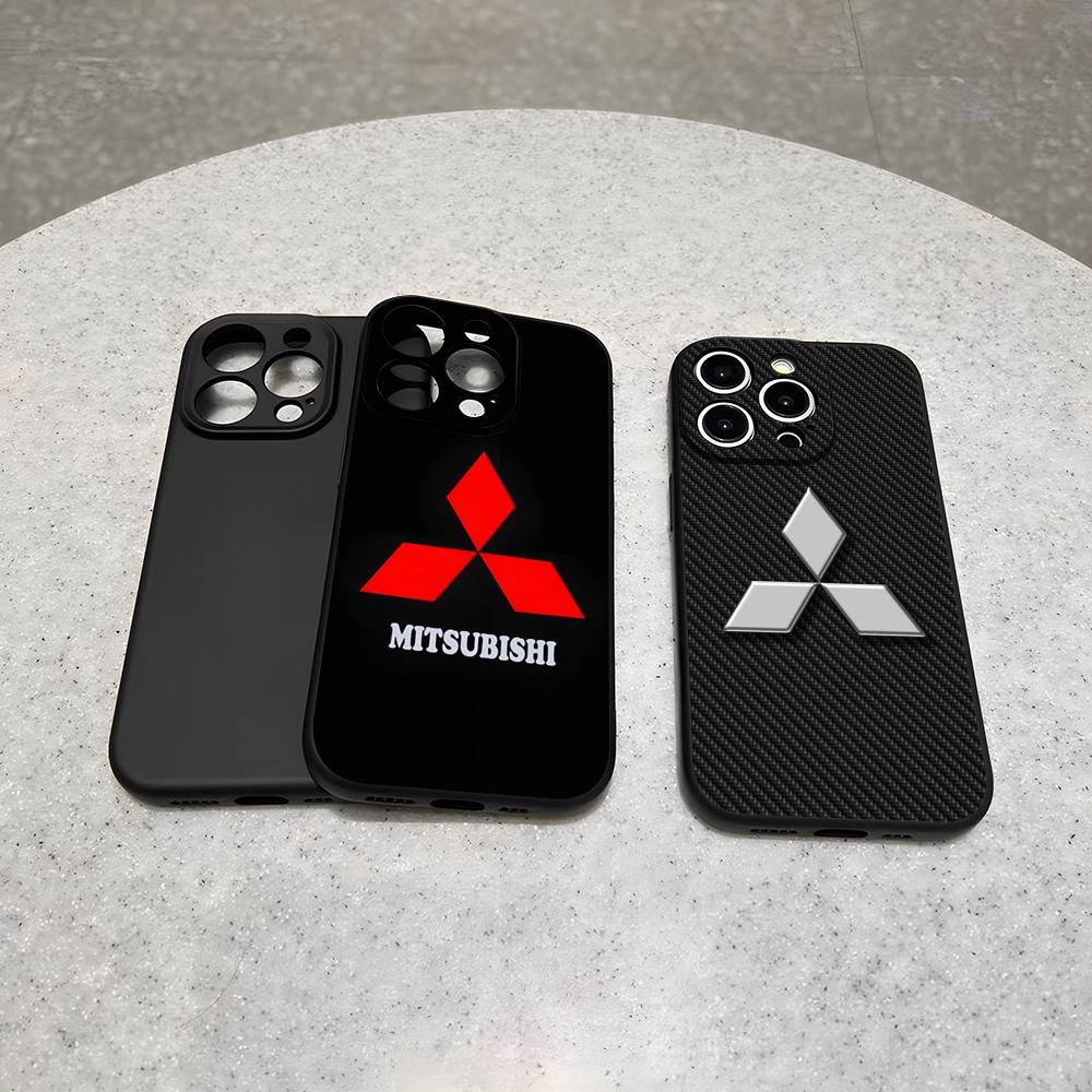Чехол для телефона Luxury Car M-mitsubishis для 16 Pro Max Iphone 17 Pro Max 14 15 Plus 12 13 11 Pro Xr X Xs SE Задняя крышка