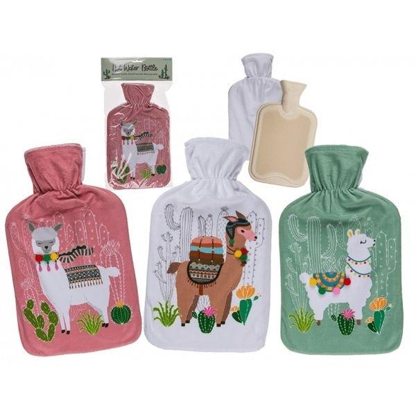 Грелка Llama с мягким плюшевым футляром