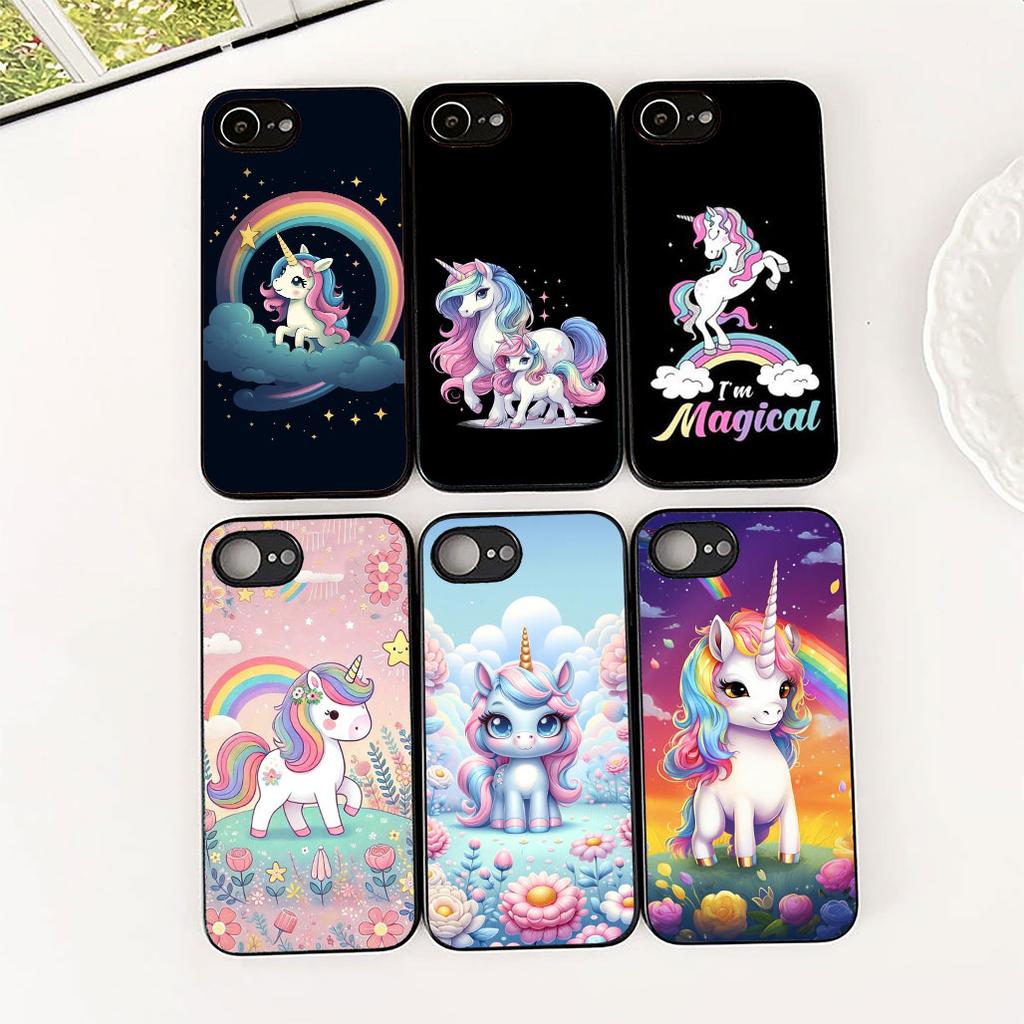Unicorn Horse Comics Silicone Cover for OPPO A80 A40 A18 A16 A17 A15 A38 A78 A79 A54 A57 A58 A60 4G 5G Coque Phone Case