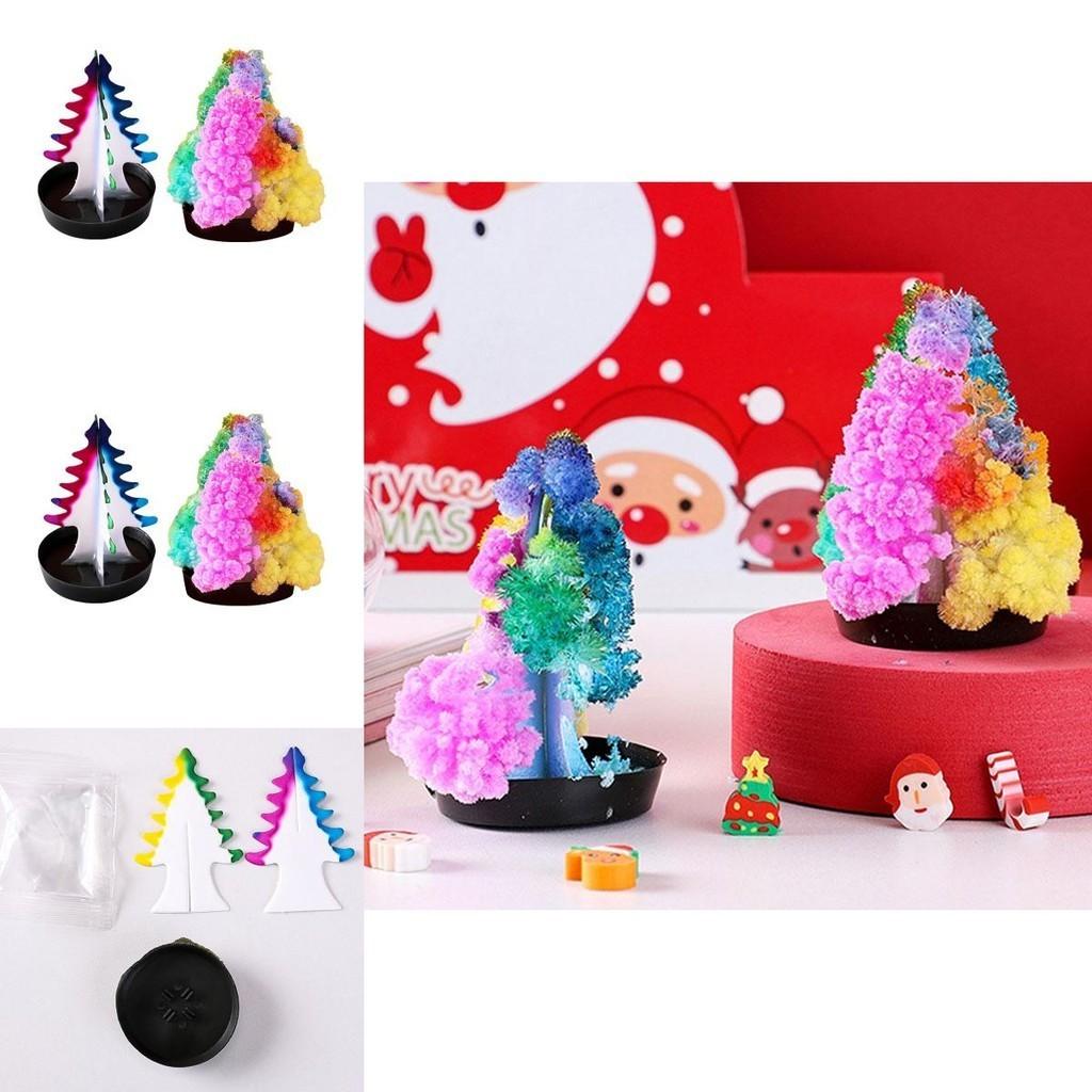 Diy Flowering Christmas Tree Magical Paper Tree With Growing Crystals Great Gift For Kids