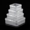 Mini Transparent Organizer Box Transparent Dustproof Storage Boxes  Jewelry Storage