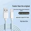 Сверхбыстрый плетеный кабель для зарядки для Huawei, Xiaomi, Apple и iPhone 15, совместимый с PD20W