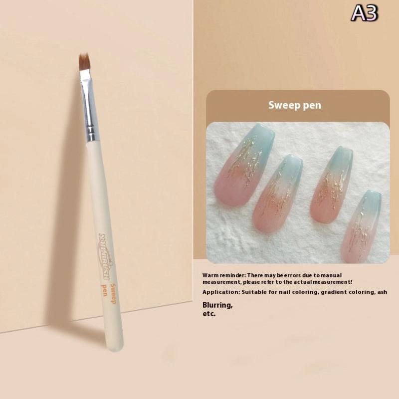 Nail Art Brushes Gradient Nail Art Sweep Pen Detail Brush - Manicure Painting Design Tool for Nail Artistry
