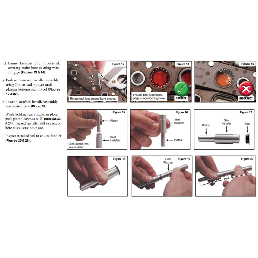124740-TL30 Pressure Switch Installation Tool Kit Works with F/124740-30K, for GM Transmissions 6L45 - 6L90 & 1st Gen 6T70 6T75