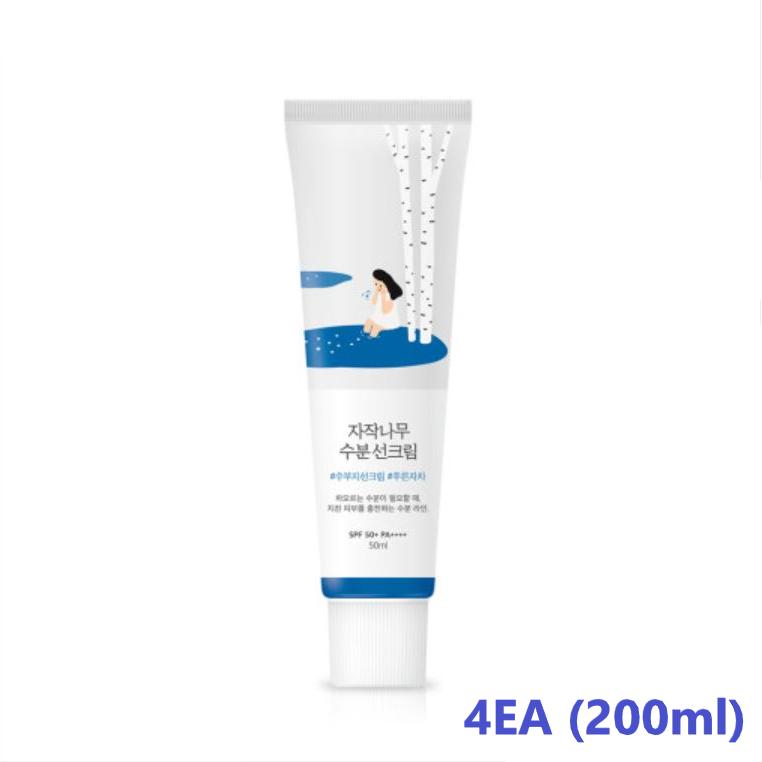 ROUND LAB Увлажняющий солнцезащитный крем Birch 50 мл SPF 50+, PA++++