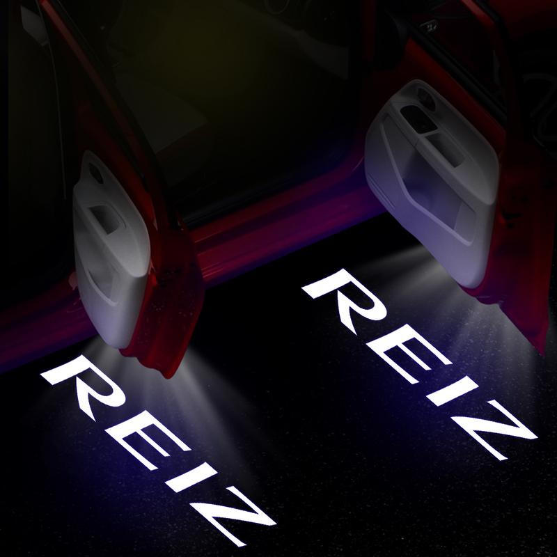 New 2pcs LED Car Door Projector Ghost Shadow Welcome Light Accessories For TOYOTA Camry XV40 XV50 XV70 Corolla Prado150