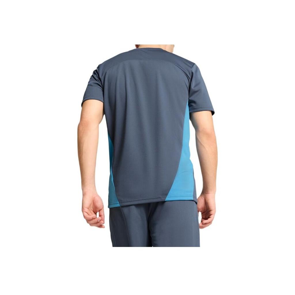 Puma Mcfc Manchester City Moisture Wicking Quick Dry Training Slim Fit Breathable Mesh Sports Short Sleeve Football Shirt Men Tops 777521-12