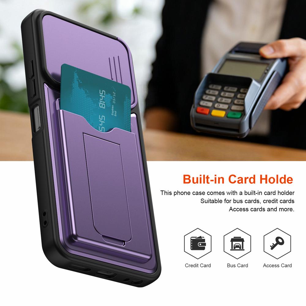 KEYSION Чехол-кошелек с держателем для карт для TECNO Spark 40 4G, с защитой выдвижной камеры, подставкой, противоударный чехол для Spark 40 4G