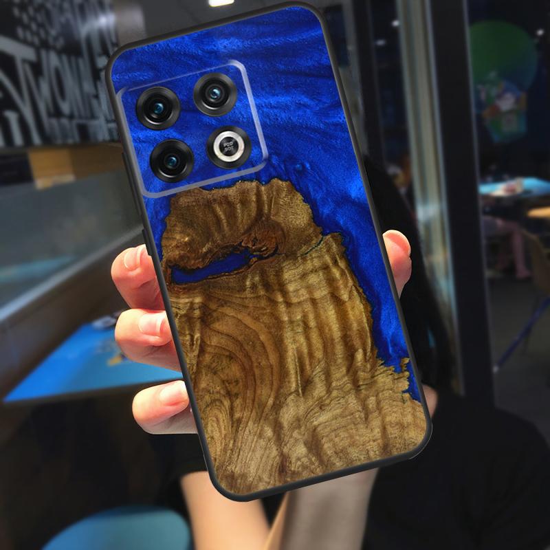 Смола Дерево Чехол Для OnePlus 12R 13 R 12 11 9 10 Pro 8T 9RT 10T OnePlus Nord 4 CE 2 3 Lite N20 N30 Чехол