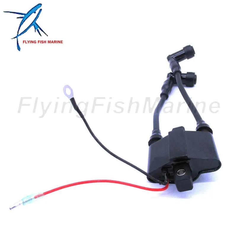 5041297 Ignition Coil W/Resistance Cap for Evinrude Johnson OMC Boat Motor  4-Stroke 9.8HP Outboard Engine
