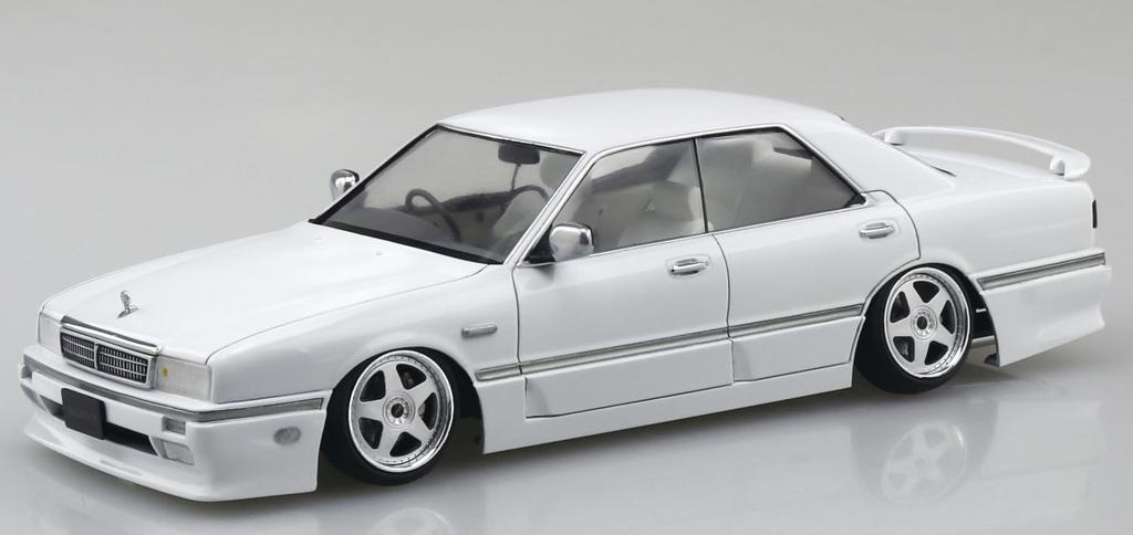 Aoshima Bunka Kyozai Масштаб The Tuned Car 85 Nissan Insurance Y31 Cima Пластиковая модель 1/24 Нет. '89