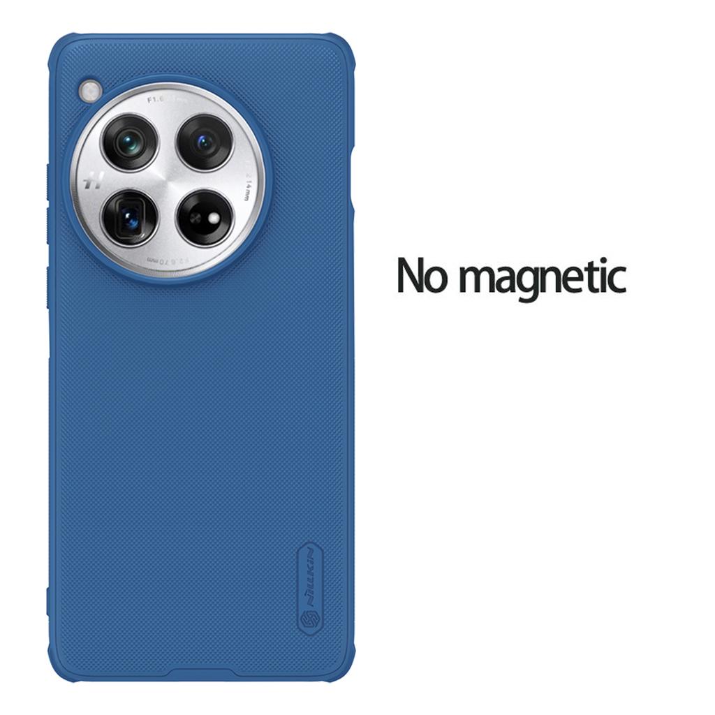 Чехол для телефона One Plus 12 Nillkin Super Frosted Shield Pro, магнитный жесткий ПК + корпус из ТПУ, противоударная задняя крышка для OnePlus 12