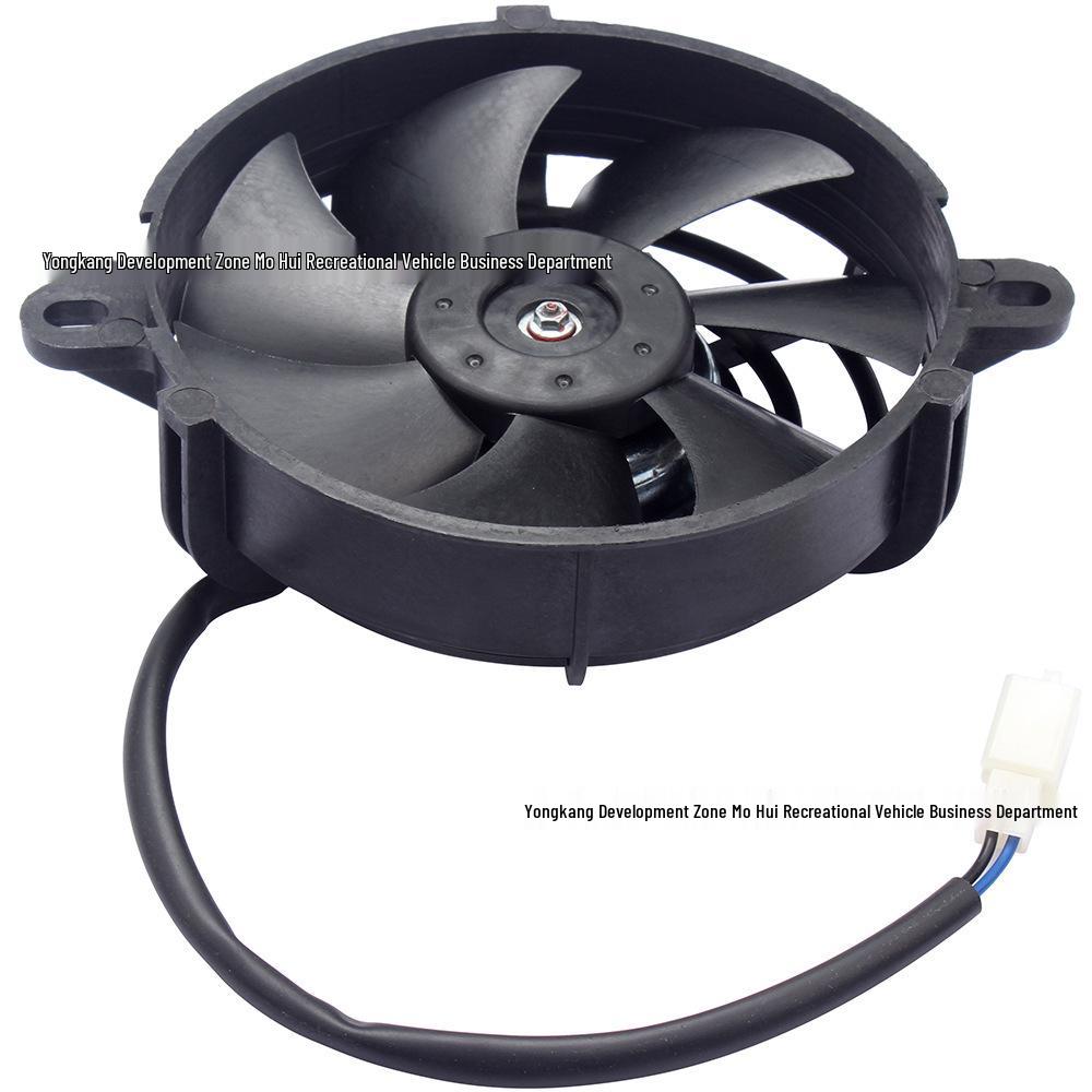 Water-Cooled Oil Cooler Radiator Fan for 150-250cc ATV Beach Buggy Motorcycle
