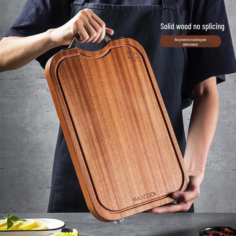 MAXCOOK Natural Wenge Wood Chopping Board