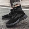 High Top Outdoor Men's Work Shoes Fashion Fashion All Comfortable Casual Single Shoes Autumn and Winter Men's Shoes