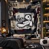 Wall Hanging Tapestry Korn Print Cloth for Living Room Bedroom Home Decor