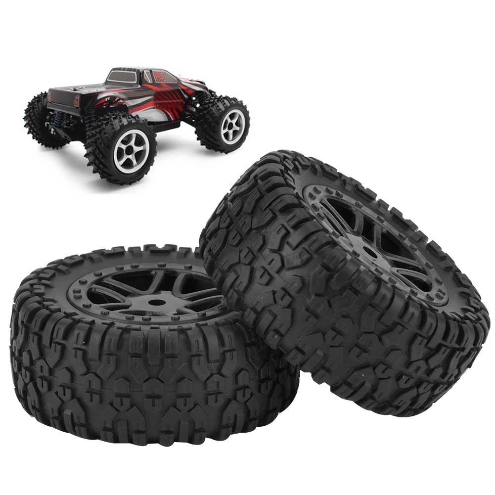 2 шт. PXtoys RC Truck Tire Wheel Шина со ступицей для модели автомобиля 9301 1/18
