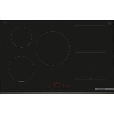 Широкая индукционная плита BOSCH — 5 конфорок — Д80 x Г52 см — PVW831HC1E