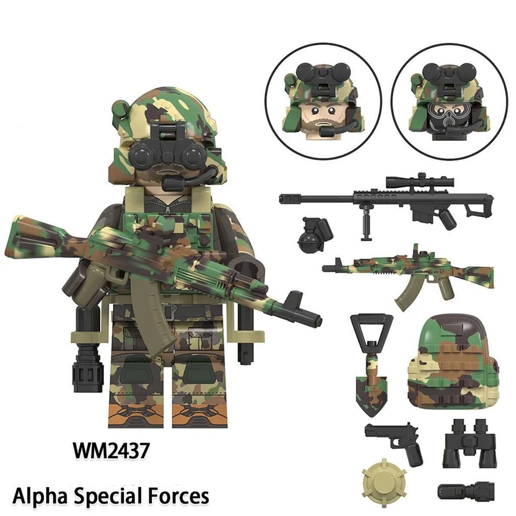 Special Forces Snow Leopard Commando Puzzle Assembly Toys