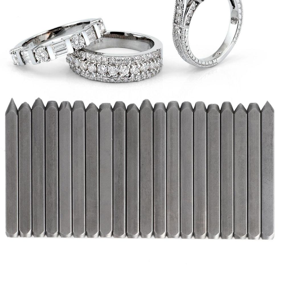 Комплект оборудования для наковальни и зубила для обработки ювелирных изделий, изготовления инструментов для резьбы (Качество 20 шт.)