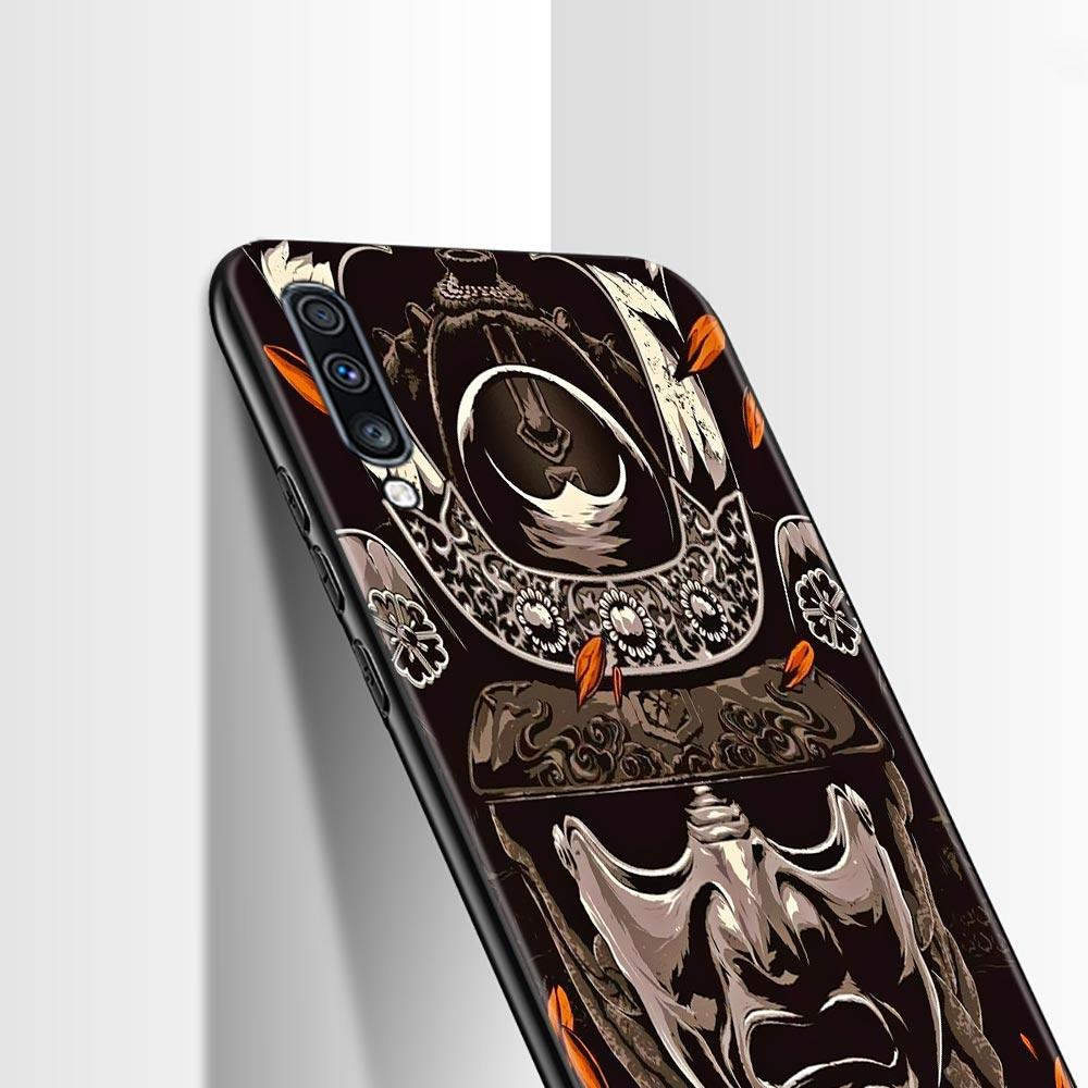 Силиконовый чехол для телефона Samsung Galaxy A50 A70 A10 A20e A30 A40 A20s A10s A10e A80 A90 A60 A30s, чехол самурай