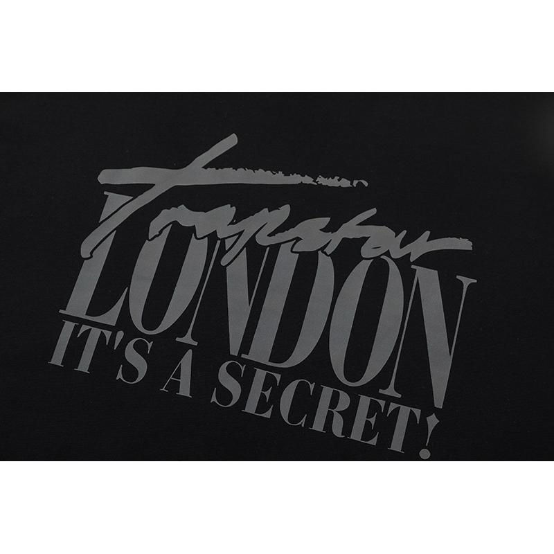 705 Trapstar London 2025 Лето Новая Высококачественный Хлопок Круглый Вырез Свободный Большой Размер Мужская и Женская Футболка Парная Футболка