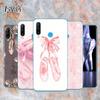 Ballet Dancer Ballerina Soft TPU Silicone Cover For Huawei P40 P30 P20 Pro P10 P9 P8 Lite E Plus 2019 2017 Phone Case