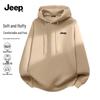 Jeep Мужское худи пуловер из плотного материала