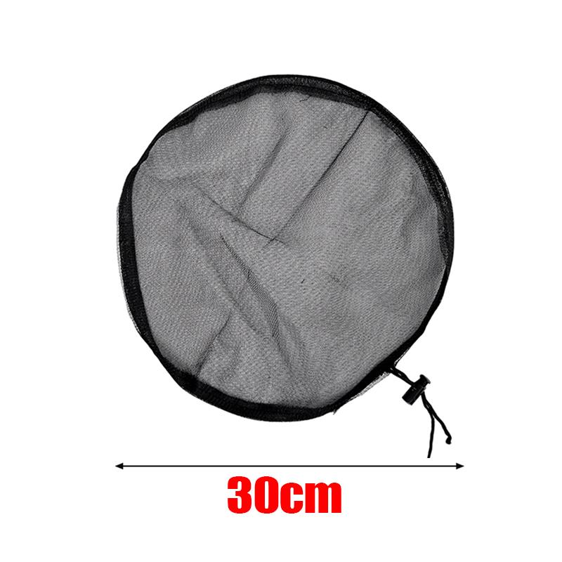 5/1pcs Rain Barrel Netting Screen Anti Insect Filter Leaf Guard Water Collection Bucket Rainwater Tank Lid Net Garden Mesh Cover