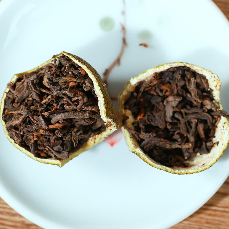 Натуральный растительный чайный пакетик с кожурой мандарина, чайный пакетик Пуэр, чай Цингань Пуэр, около 250 г