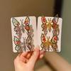 2Pcs/Set Metal Gold Hollow Butterfly Hairpins For Women Girls Hair Ornament Clip Barrette Headband Hair Accessories