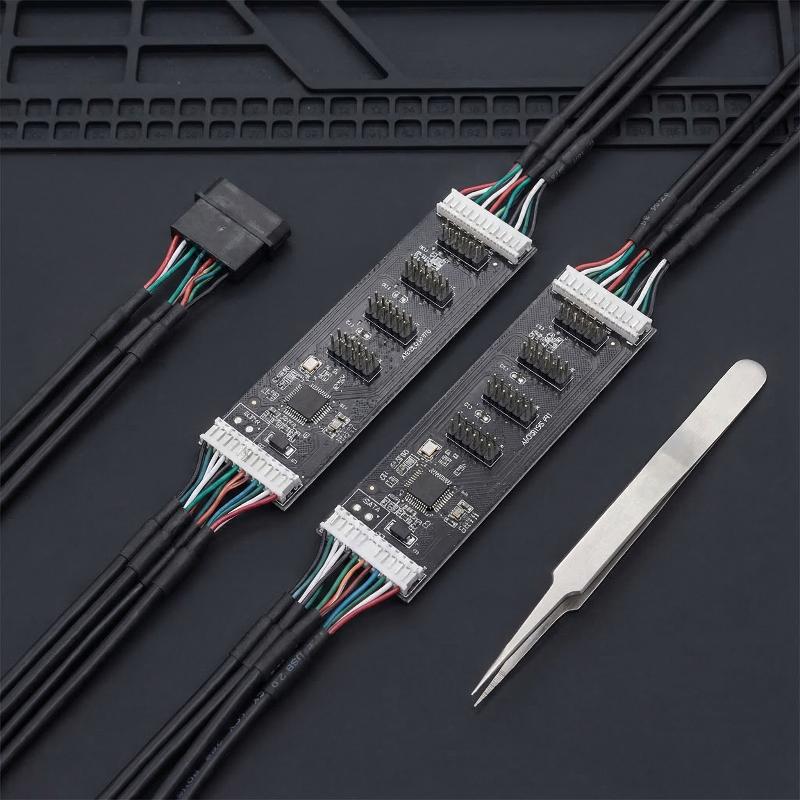USB-адаптер USB-разветвитель 9-контактный на 4x 9-контактный разветвитель на 8-портовый USB 2.0 концентратор Карта-удлинитель с удлинительным кабелем 60 см для настольного компьютера