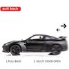 1/36 масштаб GTR R35, модель суперкара, игрушка из цинкового сплава, литые под давлением транспортные средства, детские игрушки для мальчиков и девочек 4, 5, 6 лет, подарок