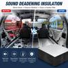 10Pcs 25x18cm Car Sound Deadening Mat Aluminum Foil Heat Insulation Soundproof Foam Noise Reduction Pad for Car Door Roof Hood Heat Shields 2