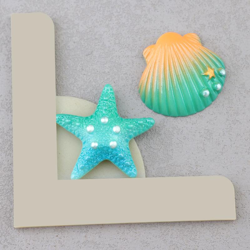Gradient Shell Starfish Resin Charms Ocean Series DIY Hair Fridge Magnet Phone Case Shoe Buckle Craft Accessories