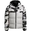 adidas Originals Пуховик Trefoil Мужской Черный / Белый / Серый (унисекс) Пуховики HK5030