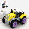 Global Remote Control Car Children Dump Truck Simulation 4 Wheels Drive Jeep Electric Stunt Toy Trunk