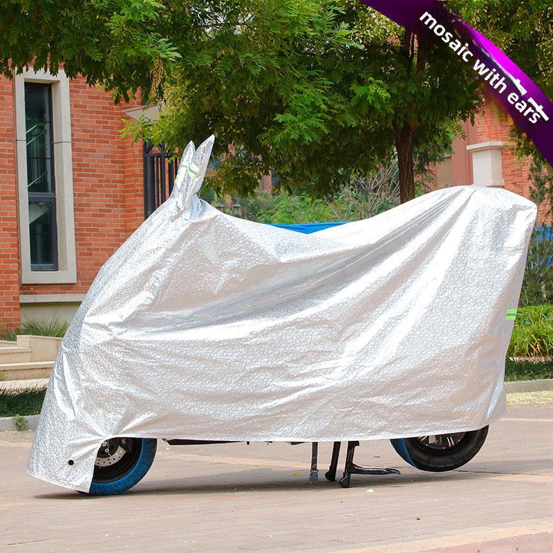 All-Weather Car and Motorcycle Cover - Thickened for Rain, Sun, and Dust Protection