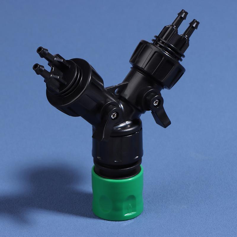 4-ходовой разветвитель для капельного орошения, адаптер для садового шланга 1/4'', комплект автоматической системы полива, теплица для бонсай-растений