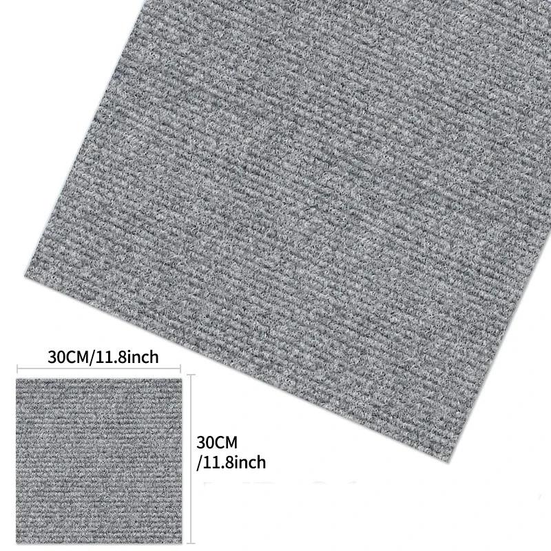 Самоклеящиеся наклейки на ковры для пола, квадратные коврики, самоклеящиеся коврики для самостоятельного укладки на пол для кухни, столовой, спальни, домашнего декора 30 см