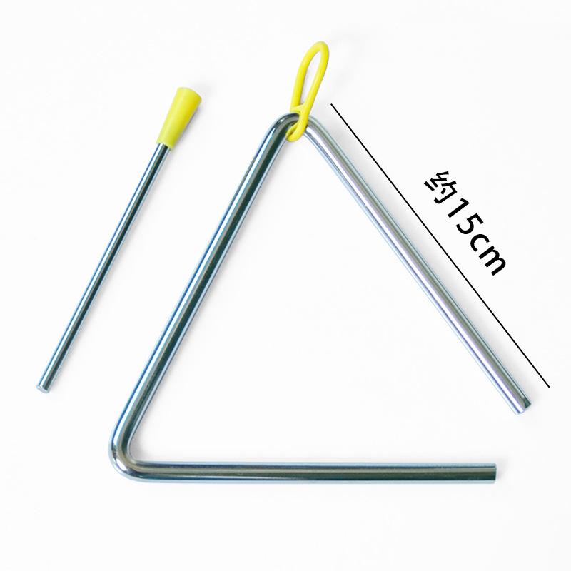 Детские музыкальные инструменты Орфа: Треугольник, Кастаньеты, Маракасы, Бубен, Деревянные бруски, Тарелки