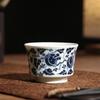 Chinese Porcelain Tea Cup Master's Cup Large Capacity Antique Ceramic Bowl Hand-painted Gongfu Teaware Elegant Home Decor
